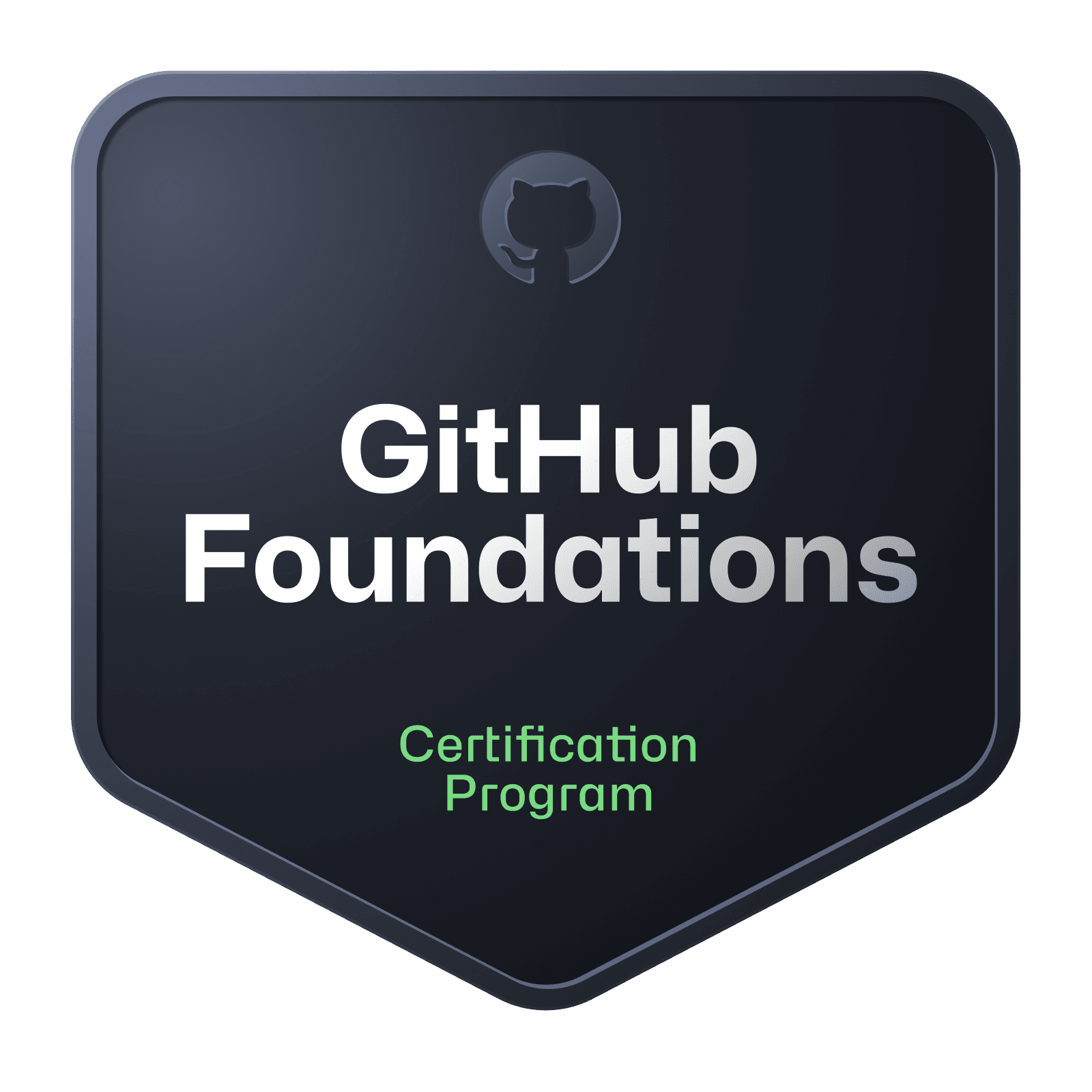 GitHub Foundations badge