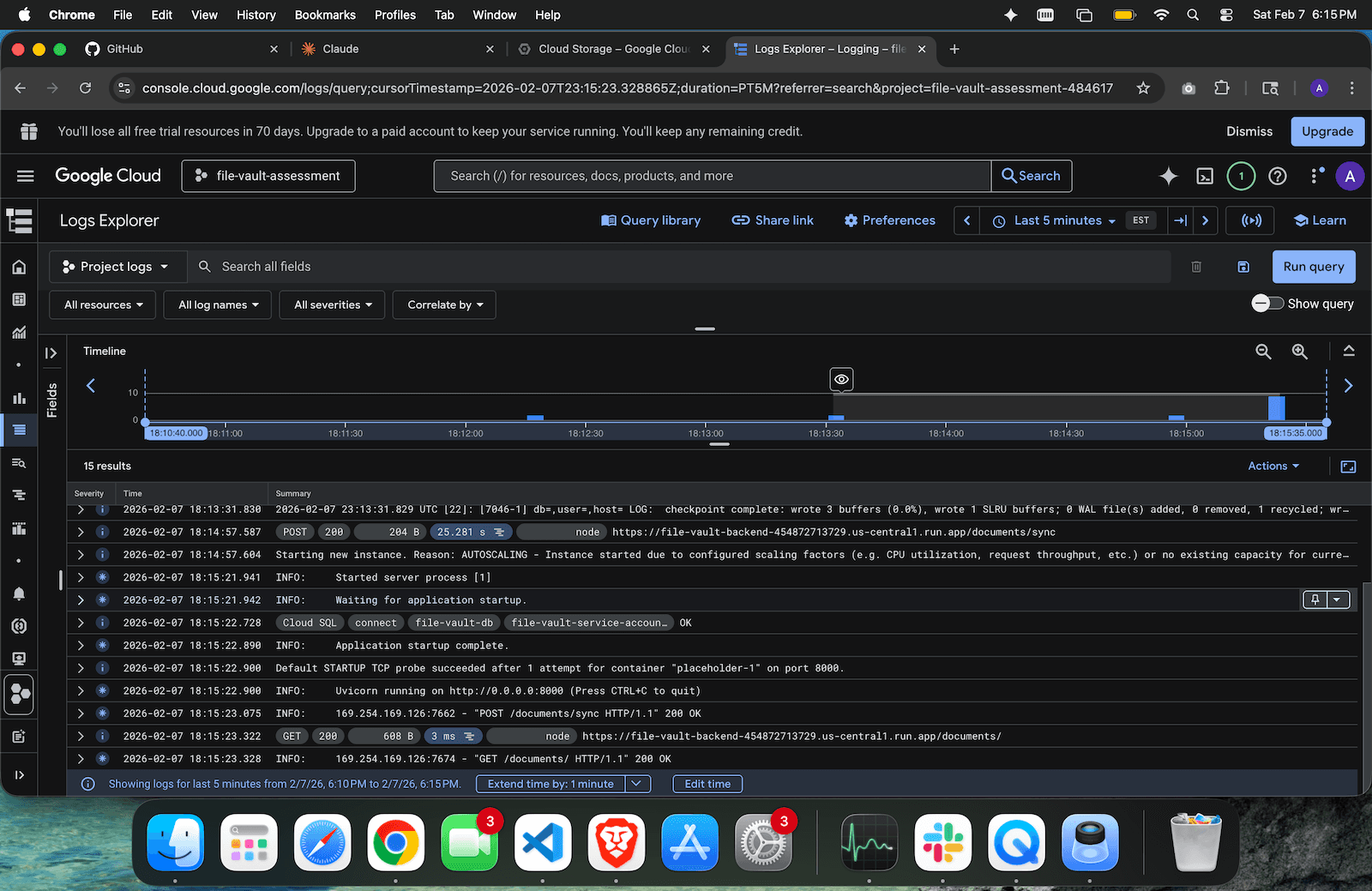 File Vault - Security Settings